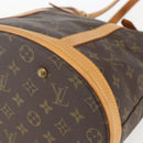 LOUIS VUITTON Monogram Bucket GM Shoulder Bag M42236 LV Auth 156975-9