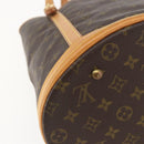 LOUIS VUITTON Monogram Bucket GM Shoulder Bag M42236 LV Auth 156975-16
