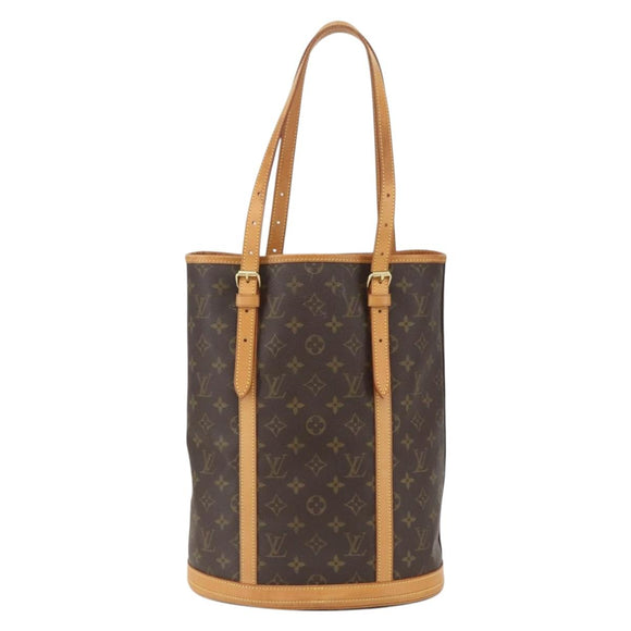 LOUIS VUITTON Monogram Bucket GM Shoulder Bag M42236 LV Auth 156975