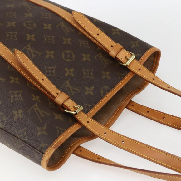 LOUIS VUITTON Monogram Bucket GM Shoulder Bag M42236 LV Auth 156975