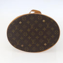LOUIS VUITTON Monogram Bucket GM Shoulder Bag M42236 LV Auth 156975-5
