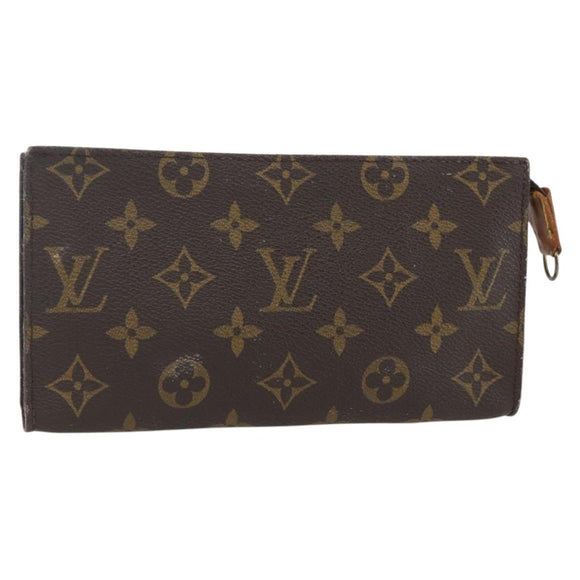 LOUIS VUITTON Monogram Bucket GM Accessory Pouch LV Auth 156976