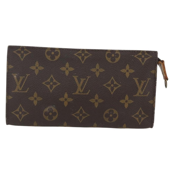 LOUIS VUITTON Monogram Bucket GM Accessory Pouch LV Auth 156976