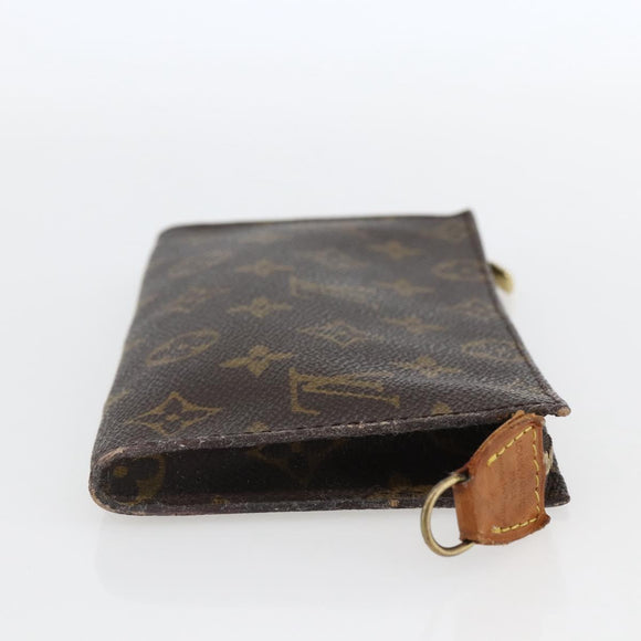LOUIS VUITTON Monogram Bucket GM Accessory Pouch LV Auth 156976