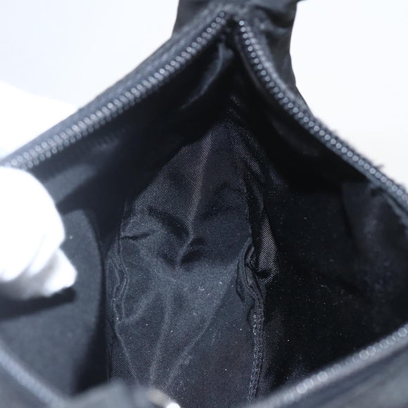 PRADA Hand Pouch Nylon Black Auth 156979