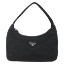 PRADA Hand Pouch Nylon Black Auth 156979-13