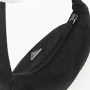PRADA Hand Pouch Nylon Black Auth 156979-6