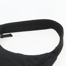 PRADA Hand Pouch Nylon Black Auth 156979-8