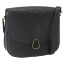 LOUIS VUITTON Epi Saint Cloud GM Schoudertas Zwart Noir M52192 LV Auth 156981-1