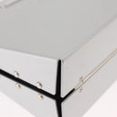 Salvatore Ferragamo Kettentasche Gancini Edelstahl Silber Auth 156983V-15