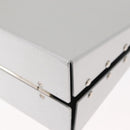 Salvatore Ferragamo Kettentasche Gancini Edelstahl Silber Auth 156983V-16