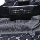 Salvatore Ferragamo Kettentasche Gancini Edelstahl Silber Auth 156983V-10