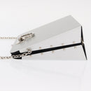 Salvatore Ferragamo Kettentasche Gancini Edelstahl Silber Auth 156983V-4