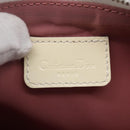 Christian Dior Trotter Canvas Saddle Shoulder Bag PVC Pink Silver Auth 156986V-15