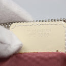 Christian Dior Trotter Canvas Saddle Shoulder Bag PVC Pink Silver Auth 156986V-19