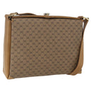 GUCCI Micro GG Supreme Shoulder Bag PVC Beige Gold 001 20 1368 Auth 156987-1
