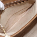 GUCCI Micro GG Supreme Shoulder Bag PVC Beige Gold 001 20 1368 Auth 156987-21