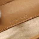 GUCCI Micro GG Supreme Shoulder Bag PVC Beige Gold 001 20 1368 Auth 156987-12