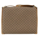 GUCCI Micro GG Supreme Shoulder Bag PVC Beige Gold 001 20 1368 Auth 156987-2