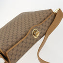 GUCCI Micro GG Supreme Shoulder Bag PVC Beige Gold 001 20 1368 Auth 156987-6