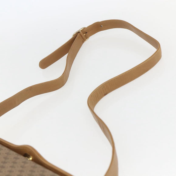 GUCCI Micro GG Supreme Shoulder Bag PVC Beige Gold 001 20 1368 Auth 156987