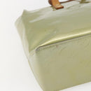 LOUIS VUITTON Monogram Vernis Reade PM Hand Bag Gris M91145 LV Auth 156990-17