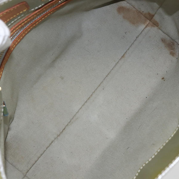 LOUIS VUITTON Monogram Vernis Reade PM Hand Bag Gris M91145 LV Auth 156990