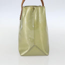 LOUIS VUITTON Monogram Vernis Reade PM Hand Bag Gris M91145 LV Auth 156990-3