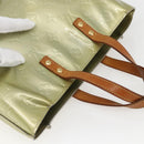 LOUIS VUITTON Monogram Vernis Reade PM Hand Bag Gris M91145 LV Auth 156990-6