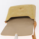 LOUIS VUITTON Monogram Vernis Thompson Street Bag Beige M91301 LV Auth 156991-19