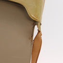 LOUIS VUITTON Monogram Vernis Thompson Street Bag Beige M91301 LV Auth 156991-10