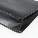 LOUIS VUITTON Epi Serie Dragonne Clutch Bag Black Noir M52612 LV Auth 156992-15