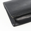 LOUIS VUITTON Epi Serie Dragonne Clutch Bag Black Noir M52612 LV Auth 156992-16