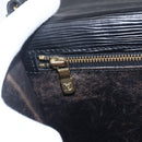 LOUIS VUITTON Epi Serie Dragonne Clutch Bag Black Noir M52612 LV Auth 156992-19