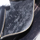 LOUIS VUITTON Epi Serie Dragonne Clutch Bag Black Noir M52612 LV Auth 156992-11