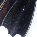 LOUIS VUITTON Epi Serie Dragonne Clutch Bag Black Noir M52612 LV Auth 156992-22