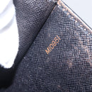 LOUIS VUITTON Epi Serie Dragonne Clutch Bag Black Noir M52612 LV Auth 156992-12