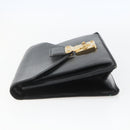 LOUIS VUITTON Epi Serie Dragonne Clutch Bag Black Noir M52612 LV Auth 156992-3