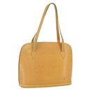 LOUIS VUITTON Epi Lussac Shoulder Bag Yellow M52289 LV Auth 156993-1