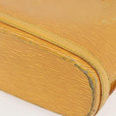 LOUIS VUITTON Epi Lussac Shoulder Bag Yellow M52289 LV Auth 156993-15