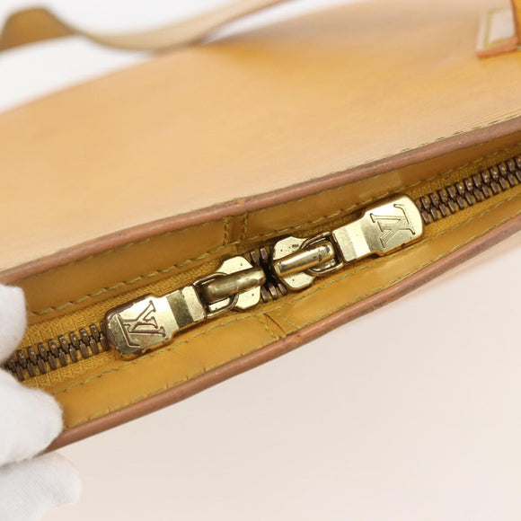 LOUIS VUITTON Epi Lussac Shoulder Bag Yellow M52289 LV Auth 156993