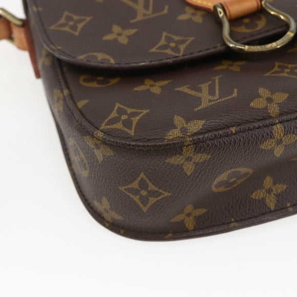 LOUIS VUITTON Monogram Saint Cloud MM Shoulder Bag M51243 LV Auth 156994