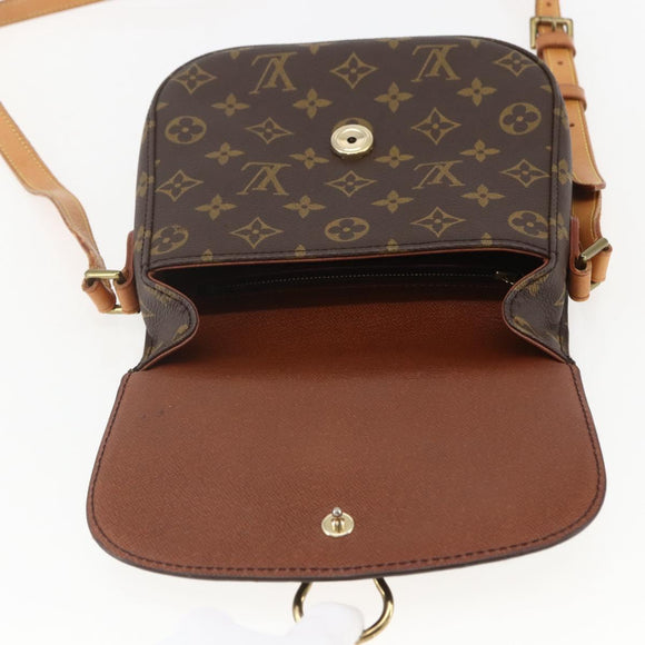 LOUIS VUITTON Monogram Saint Cloud MM Shoulder Bag M51243 LV Auth 156994