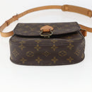LOUIS VUITTON Monogram Saint Cloud MM Shoulder Bag M51243 LV Auth 156994-5