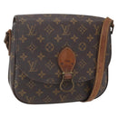 LOUIS VUITTON Monogram Saint Cloud GM Shoulder Bag M51242 LV Auth 156995-1