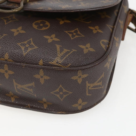 LOUIS VUITTON Monogram Saint Cloud GM Shoulder Bag M51242 LV Auth 156995