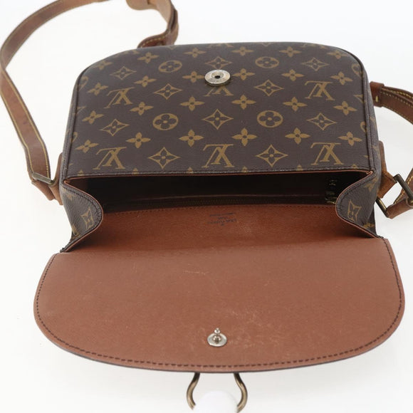 LOUIS VUITTON Monogram Saint Cloud GM Shoulder Bag M51242 LV Auth 156995