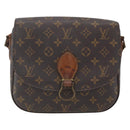 LOUIS VUITTON Monogram Saint Cloud GM Shoulder Bag M51242 LV Auth 156995-13