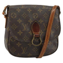 LOUIS VUITTON Monogram Saint Cloud MM Shoulder Bag M51243 LV Auth 157003-1