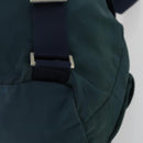 PRADA Backpack Nylon Green Silver Auth 157004-17